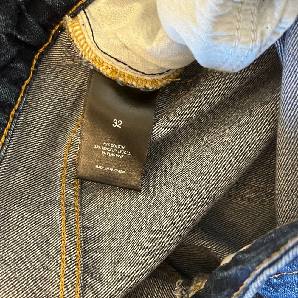 NWT originally $198 Johnny Was Sasson Sancere Straight Leg Jean size 32 - Picture 16 of 16